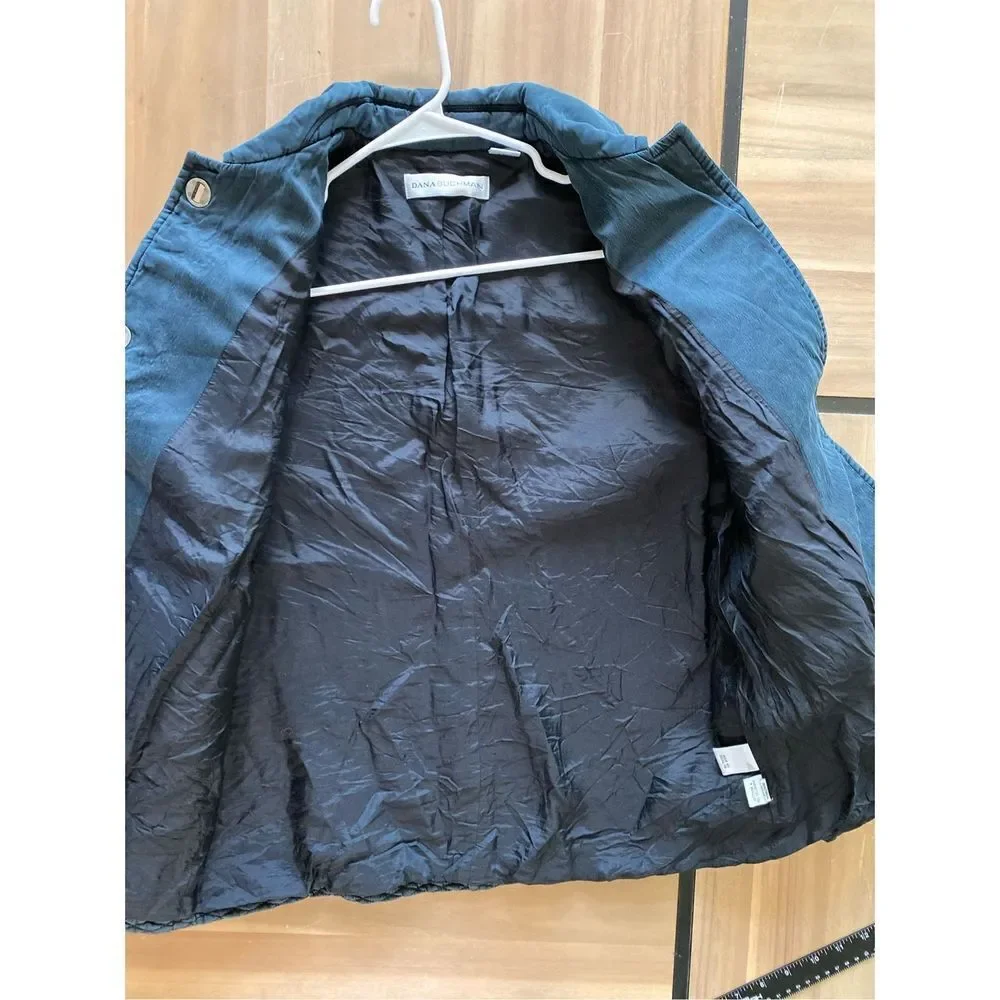 Dana Buchanan‎ Quilted Silk Jacket